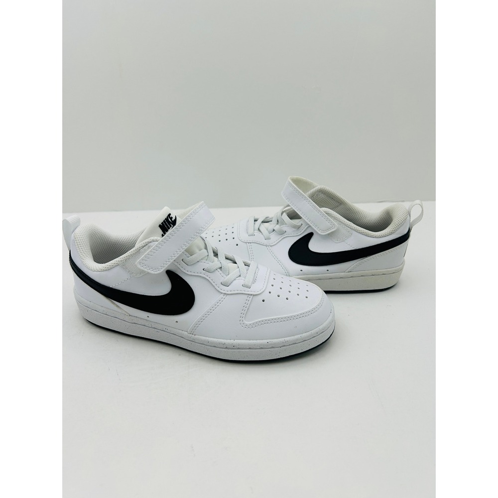 Nike Court Borough Low Recraft Kids Size 2Y White DV5457-104 New Without‎ Box